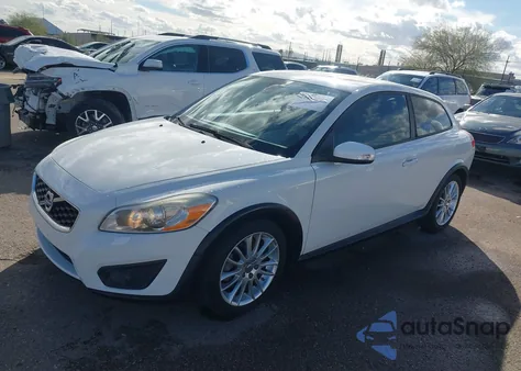 2011 Volvo C30 T5/T5 R-Design z USA, uszkodzony, nr VIN YV1672MKXB2210006